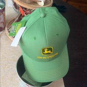 John Deere Green Logo Cap